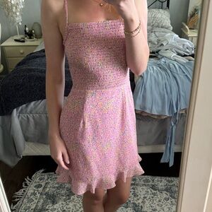 Hemline French Connection Pink Dress